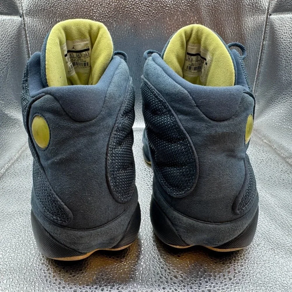 Size 10.5 - Air Jordan 13‎ Retro Squadron Blue Mens Leather Shoes 414571-405